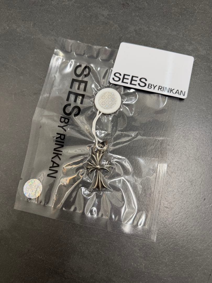 【鑑定済正規品】クロムハーツ スモールchクロス ベイル