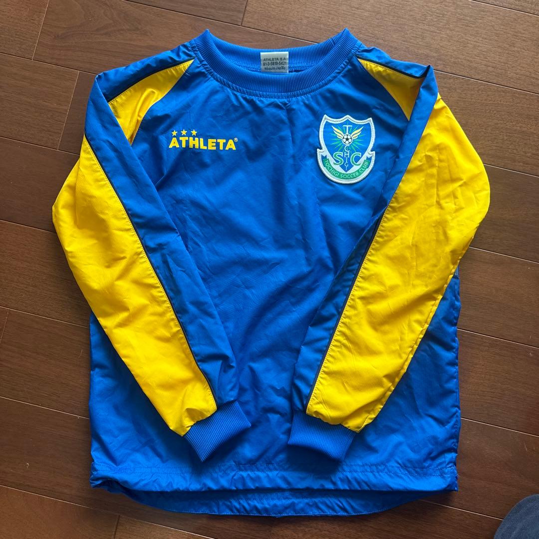 ATHLETA 栃木SC ピステ 130サイズ 青/黄