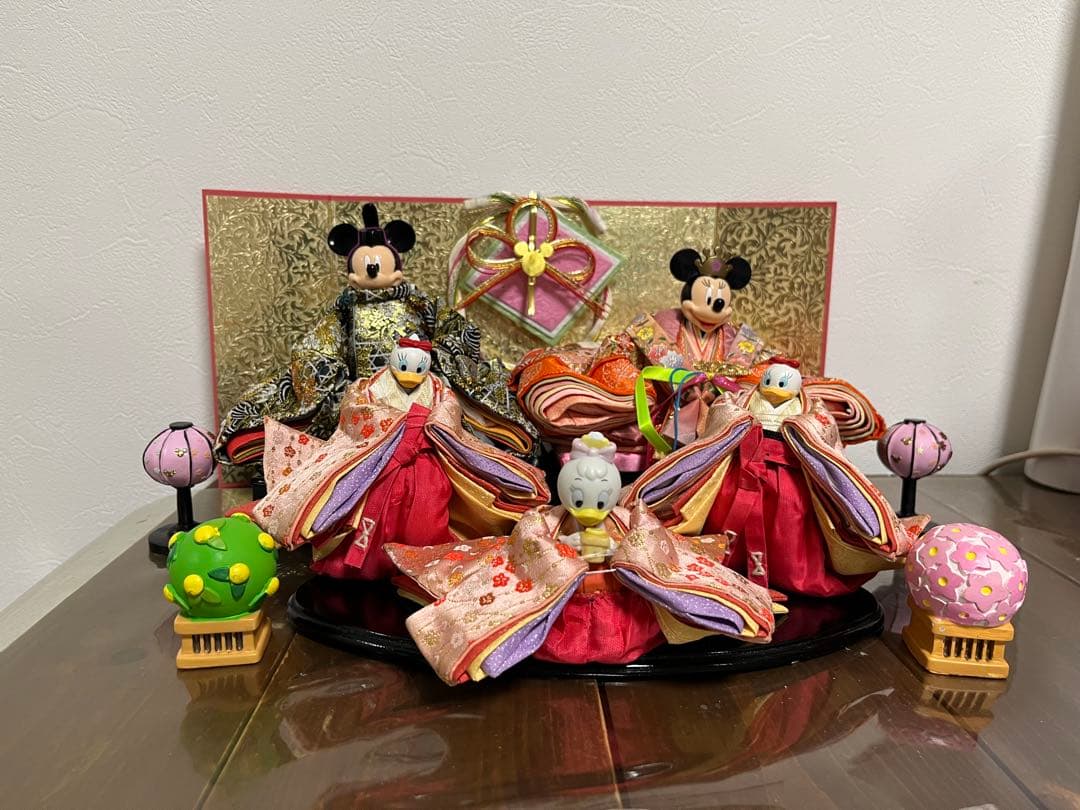 ディズニー　雛人形　5体セット