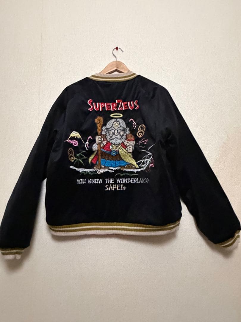 SAPEur ビックリマンスカジャン グリーン