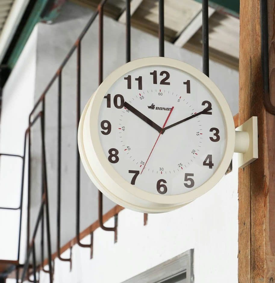 新品 両面時計 ダブルフェイスクロック IV ダルトン シンプル インテリア小物