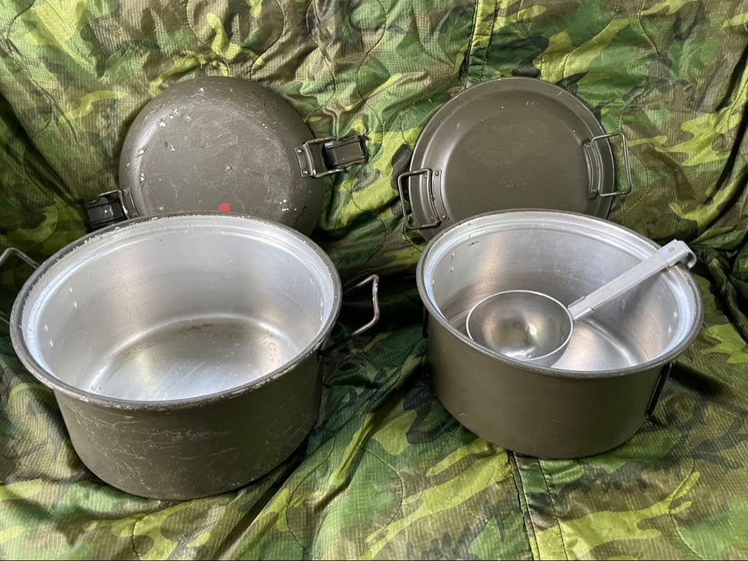 【米軍実物】米軍 軍用アルミ製 鍋