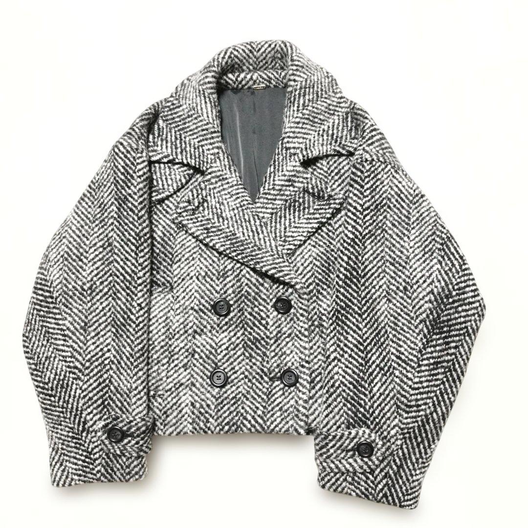 未使用級✨️　ミラオーウェン　ショート丈リバーダブルコート