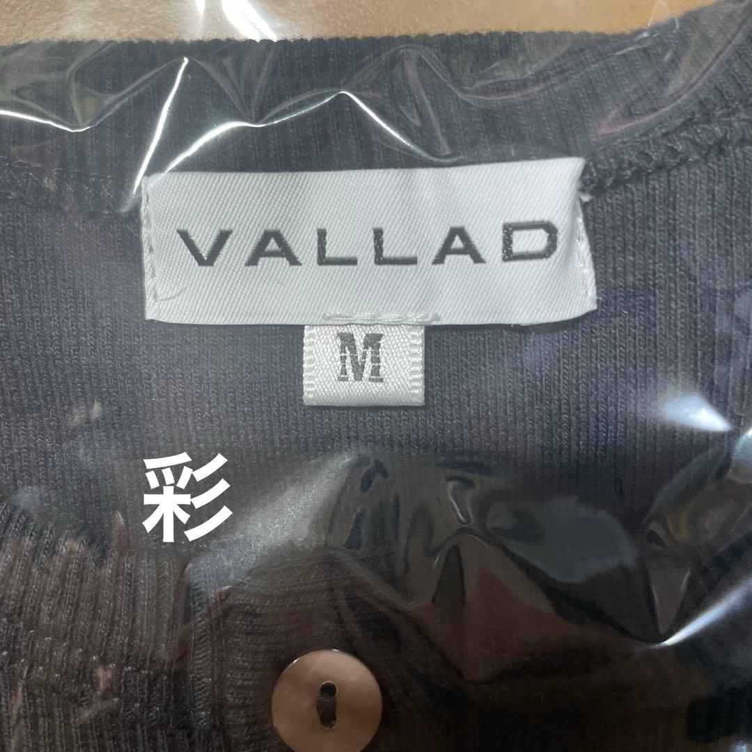 VALLAD V.HENRY NECK L/S ブラック iO着用　Mサイズ　黒