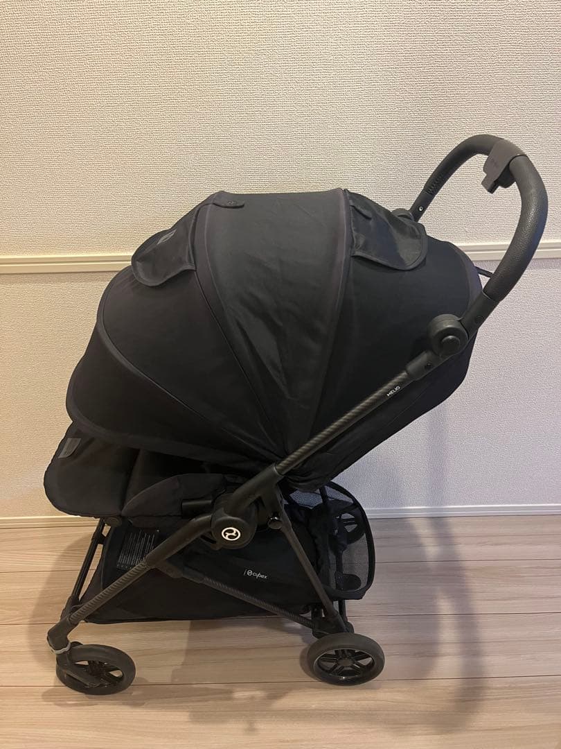 cybexメリオカーボン 2022年　レインカバー＆ドリンクホルダー付き