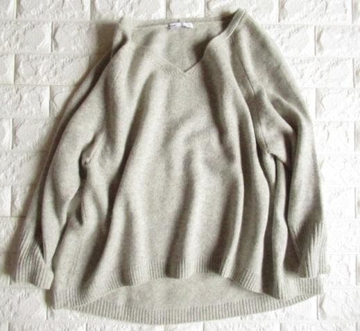 プラージュ 上質 カシミヤ ブレンド 抜け感 こなれ オーバーサイズ ニット