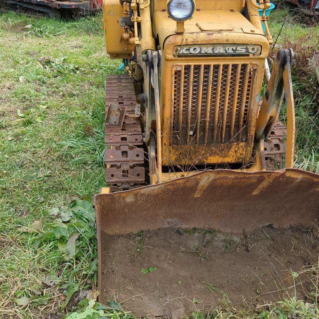 コマツ　バケットブル　ブルドーザー　 D10S　 除雪