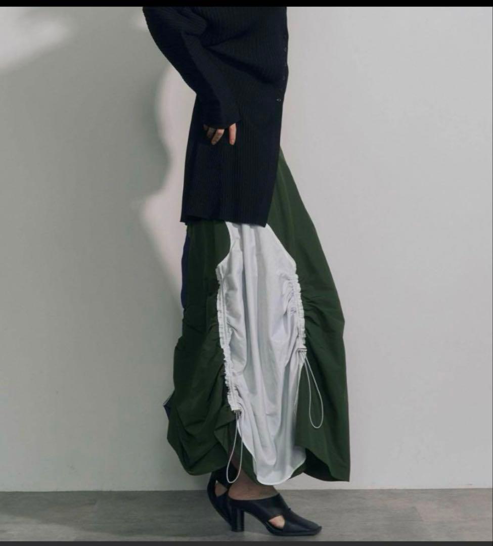 【美品】UN3D. パーツドッキングボリュームスカート