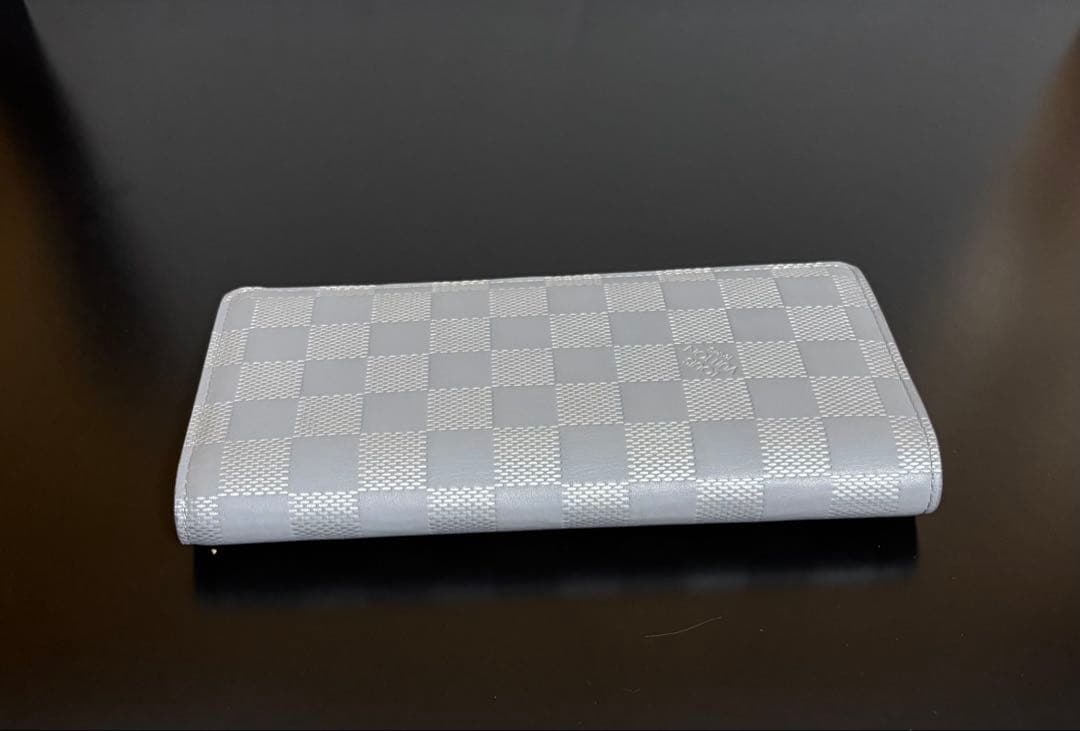 【美品】ルイヴィトン ダミエ アンフィニレザー 長財布