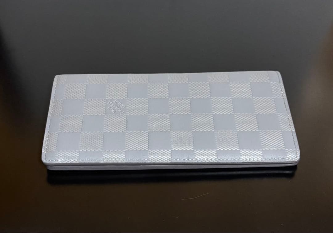 【美品】ルイヴィトン ダミエ アンフィニレザー 長財布
