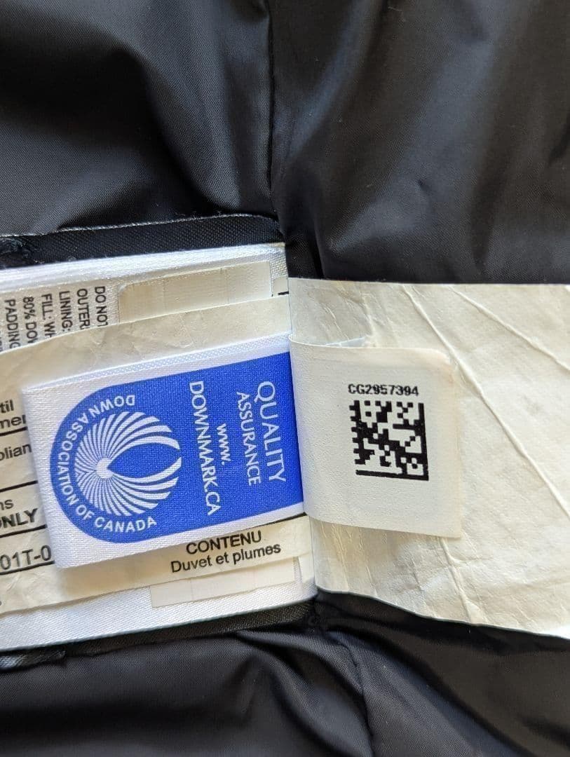カナダグース❄️　ダウン　3802LA　シェルバーン　Sサイズ　レディース　紺