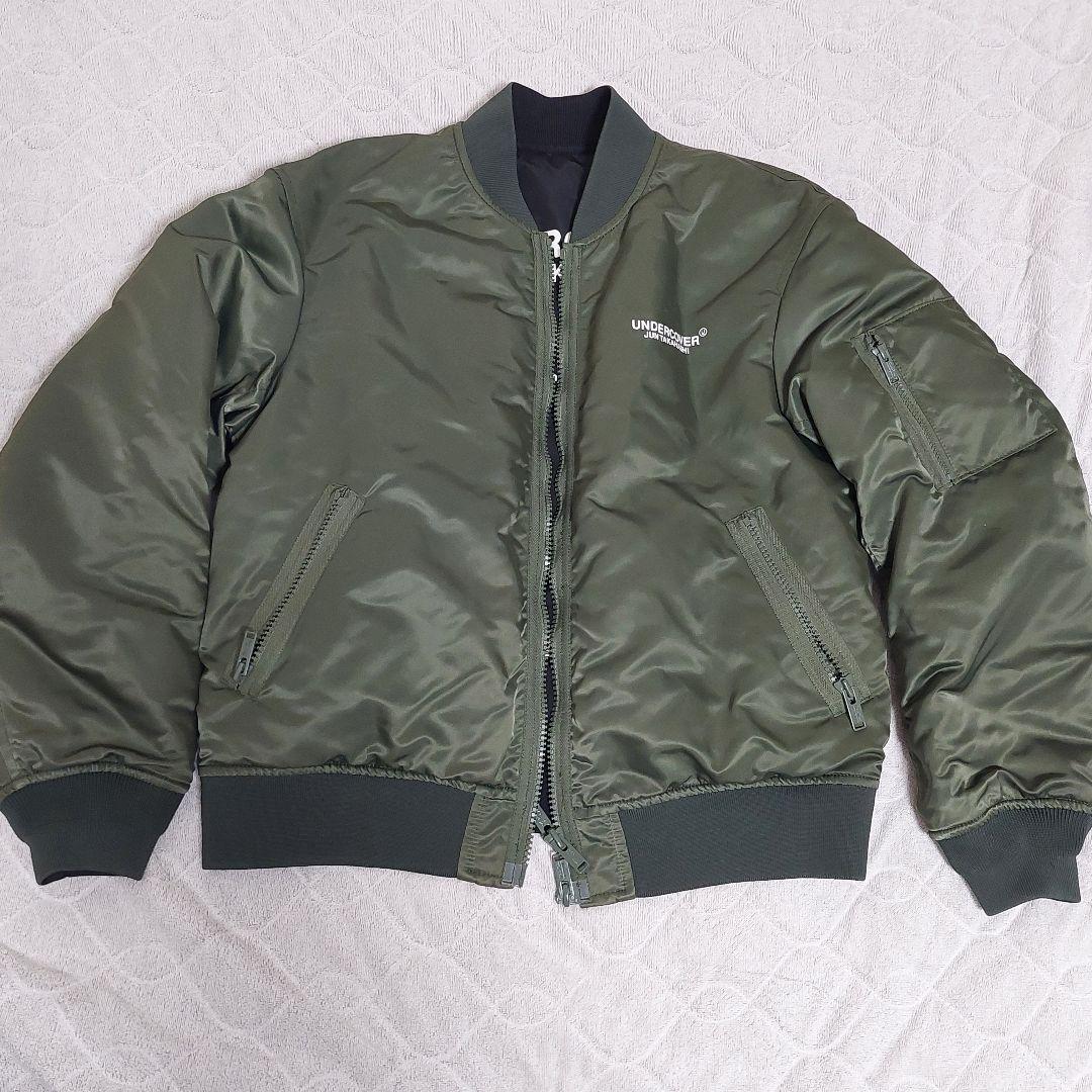 【未使用】UNDERCOVER アンダーカバー MA-1 カーキ ジャケット