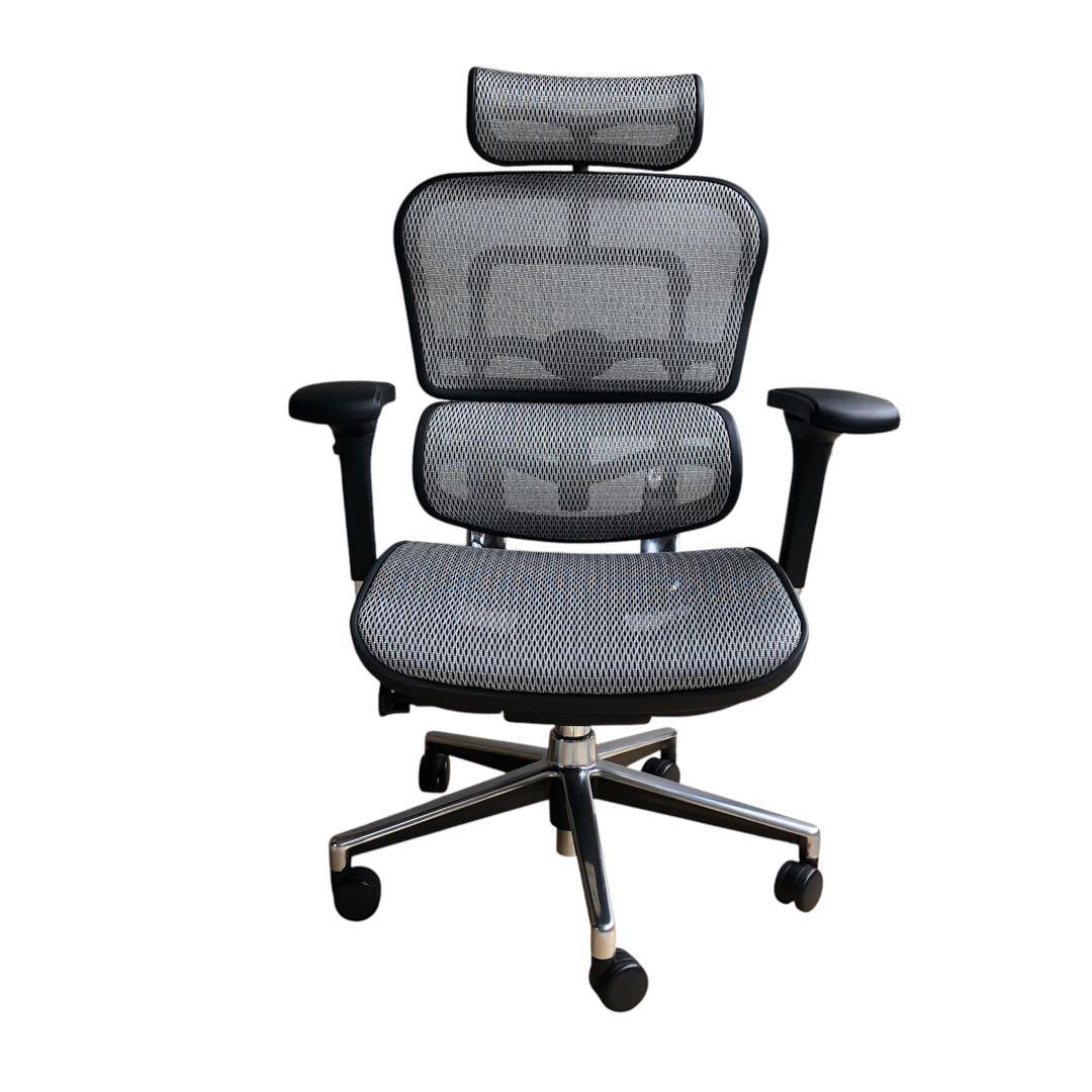 ぽいんきー　 極美品 エルゴヒューマンベーシック オフィスチェア ヘッドレ