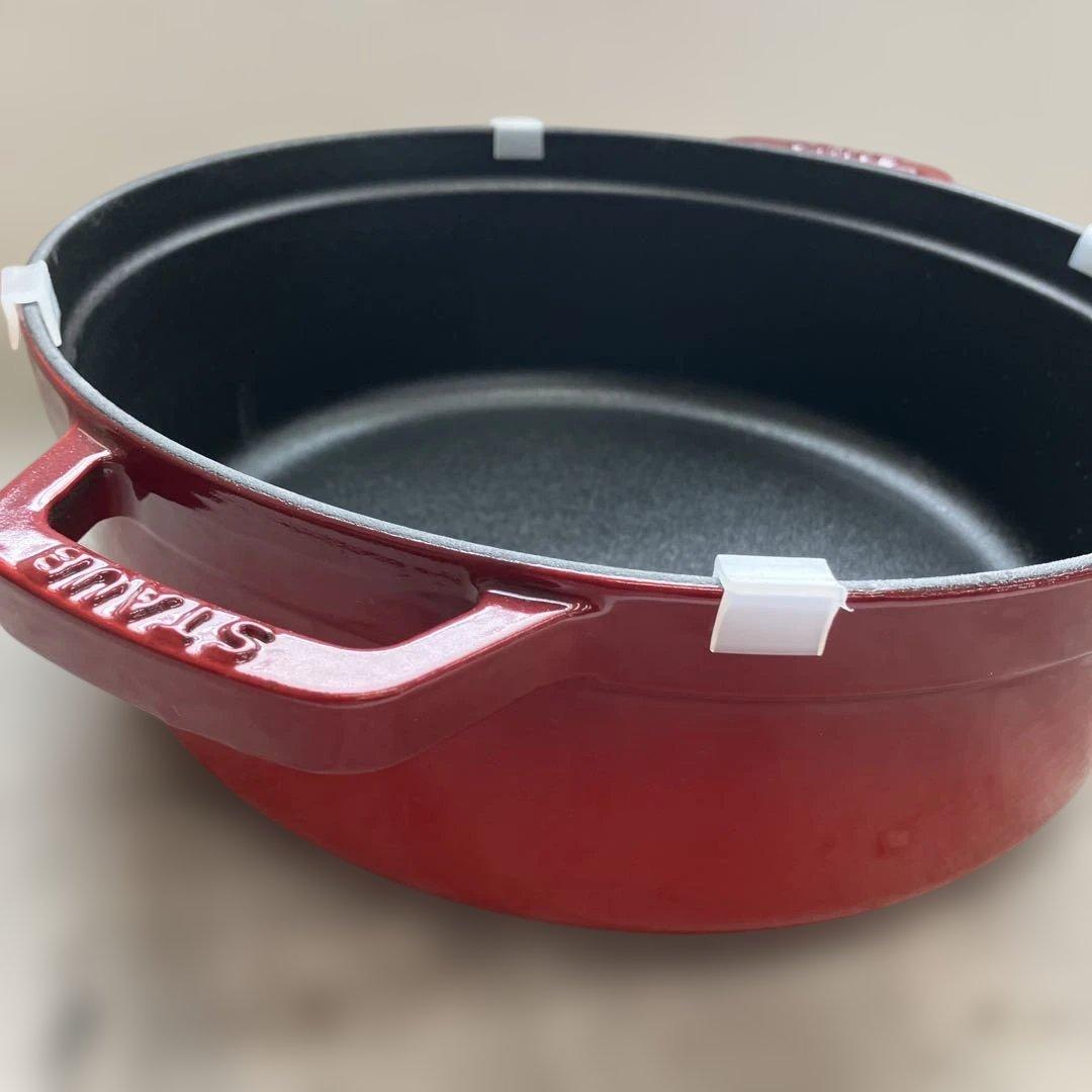 ⚫︎8/0212i13 STAUB LACOCOTTE シャロー　ストウブ26㎝