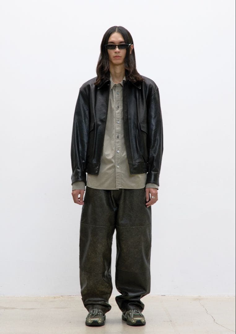 【完売品】COOR Vegetable Leather A-2 Jacket