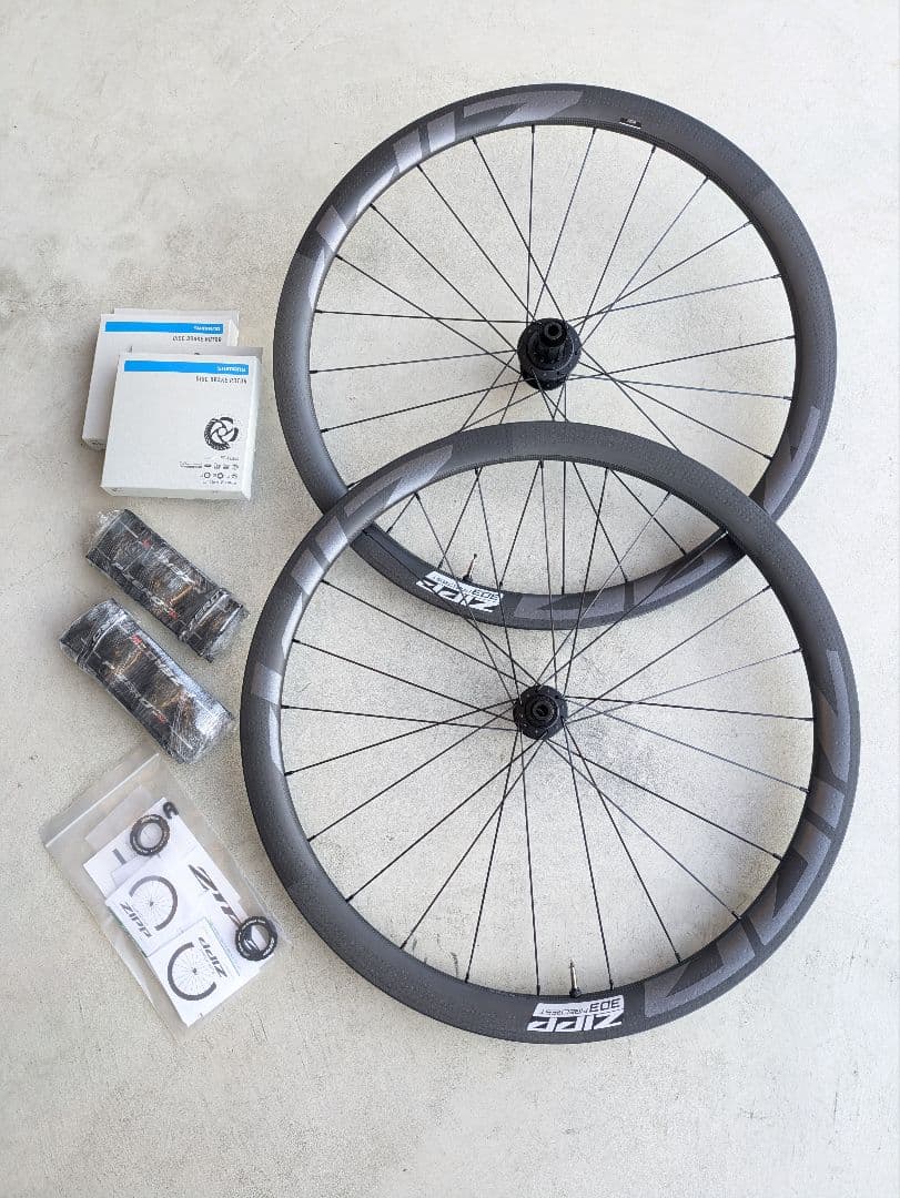 パーツ zipp 303 firecrest disc tlr wheels set