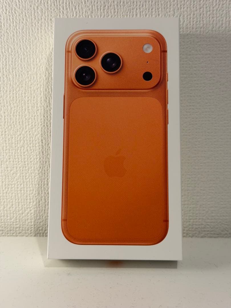 C*a様 香港版 iPhone 17 Pro コズミックオレンジ 本体 新品未使