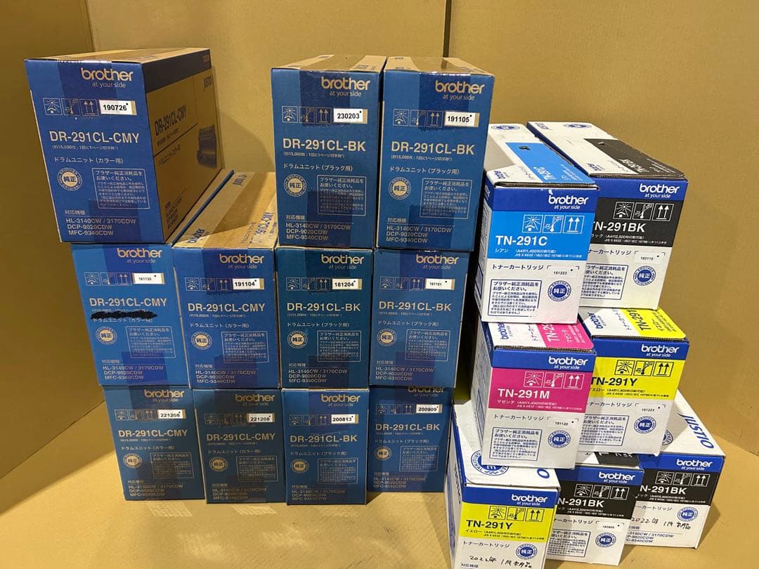 訳アリBrotherTN-291+DR-291CL 18個セット