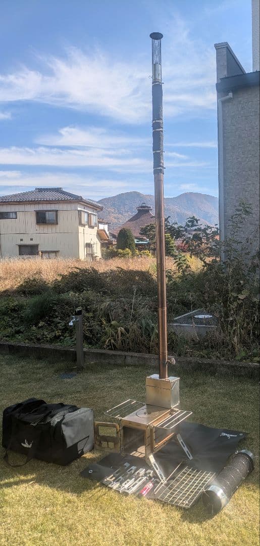 [オプション・箱付]ウィンナーウェル ノマドビュー Mサイズ　63mm薪ストーブ