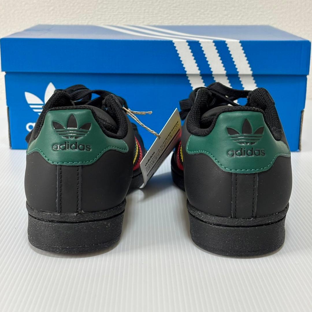 新品未使用　26㎝ アディダス　adidas スーパースター　ラスタブラック