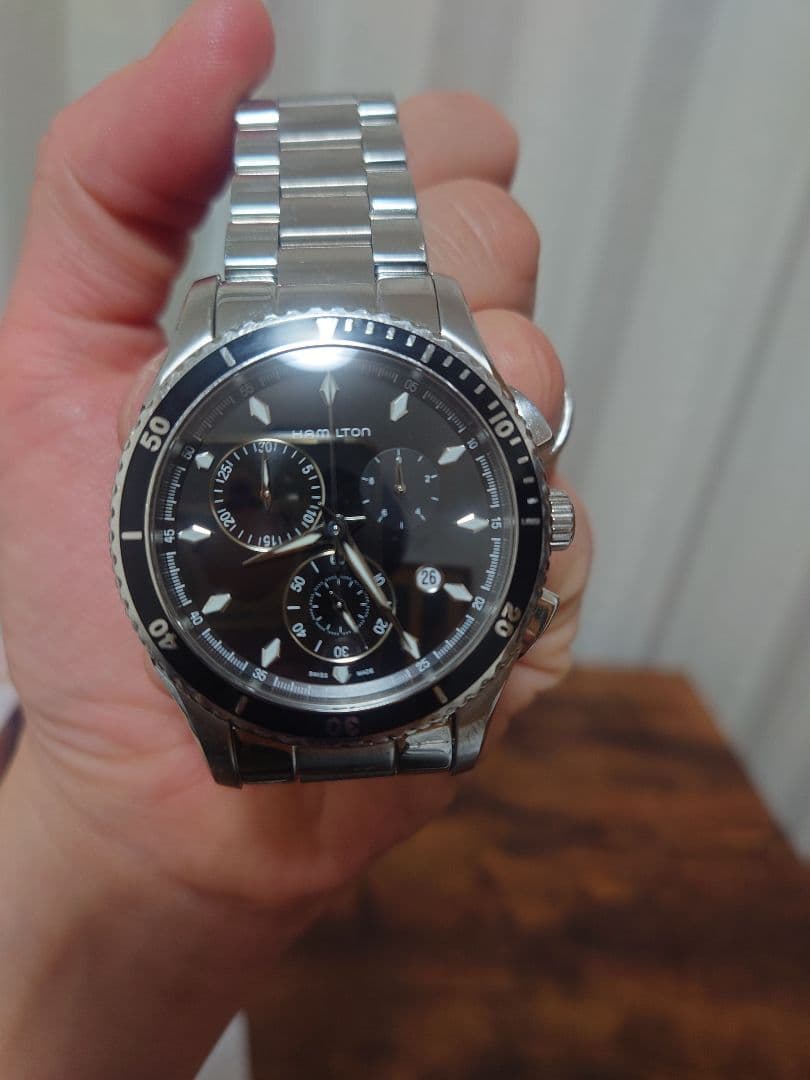 T*I様 ハミルトン　ジャズマスター　シービュー クロノグラフ