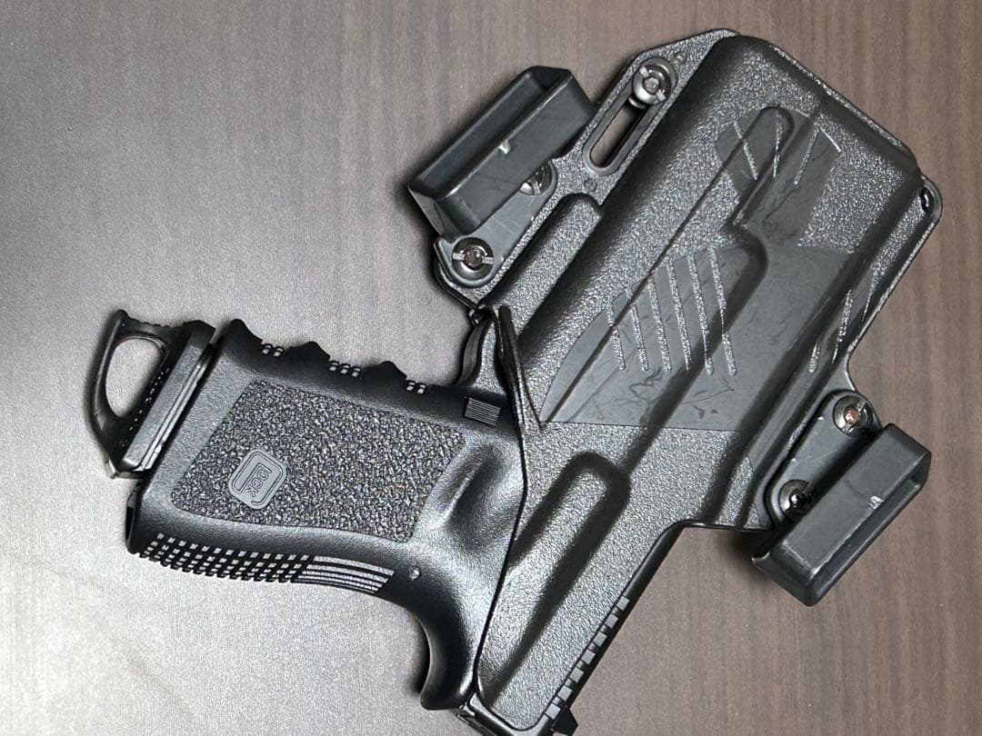 実物 RAVEN ホルスター GLOCK19 & SUREFIRE XC1 用