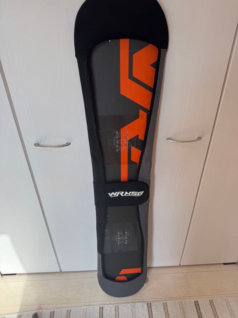 WRX MK-S 154スノーボード オレンジ/ブラック