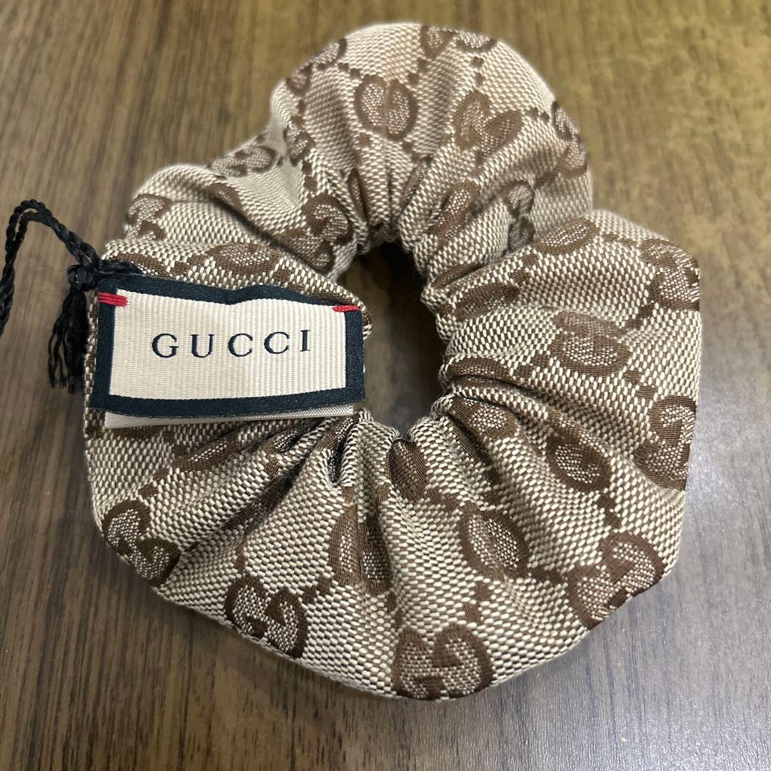 GUCCI GGシルク シュシュ 箱なし