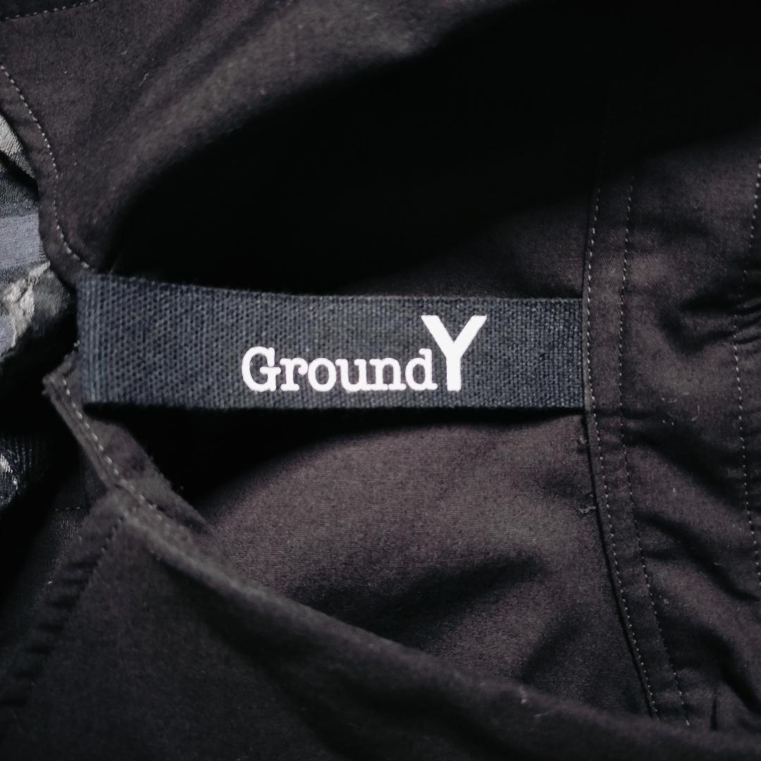 グラウンドワイ パッチワーク オンブレチェック ロング オーバーサイズシャツ 3