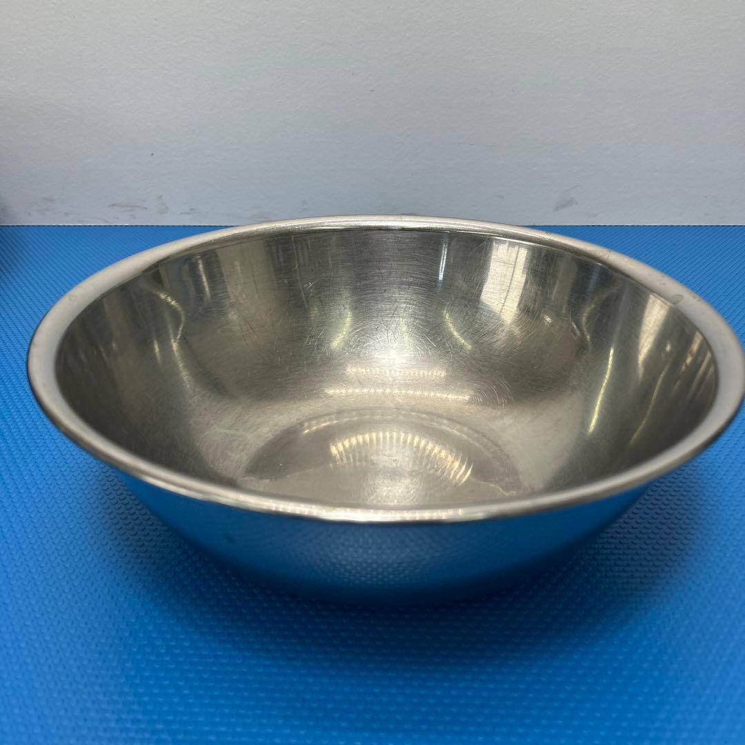 調理用ボウル12個セット　ステンレス　業務用　おまけザル1個付き