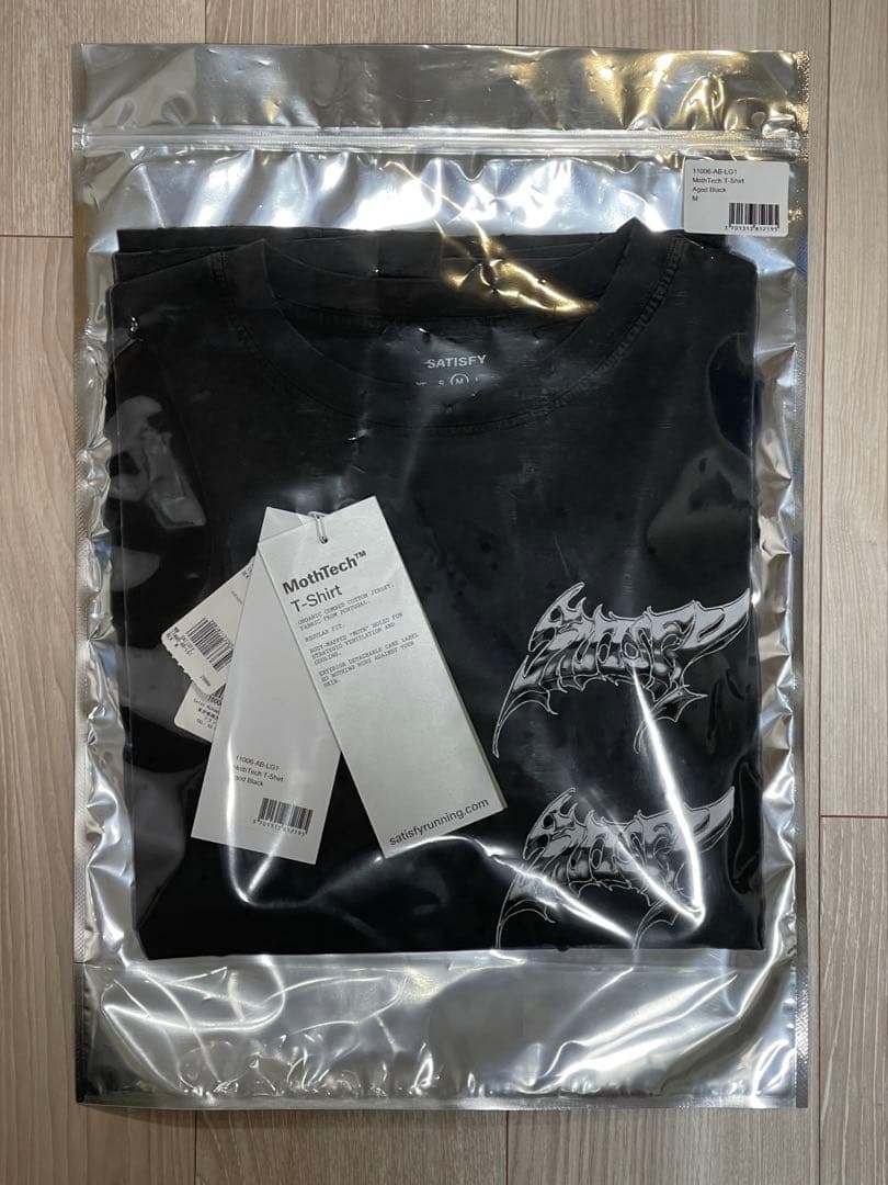 Satisfy Mothtech T-Shirt 25FW Mサイズ