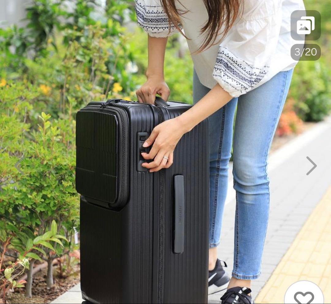 innovator キャリーケース 62L ダークネイビー