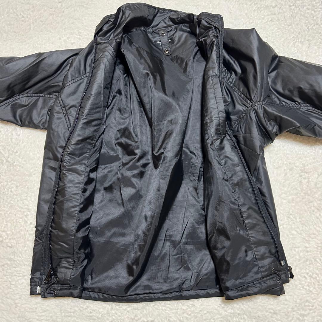 マンシングウェア グランドスラム ライナー付 中綿 ジャケット ブルゾン 黒 M