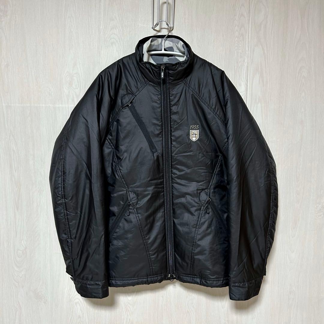 マンシングウェア グランドスラム ライナー付 中綿 ジャケット ブルゾン 黒 M