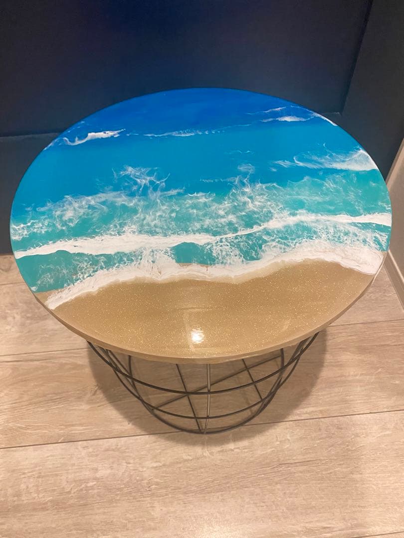 オーシャンアート　カフェテーブル