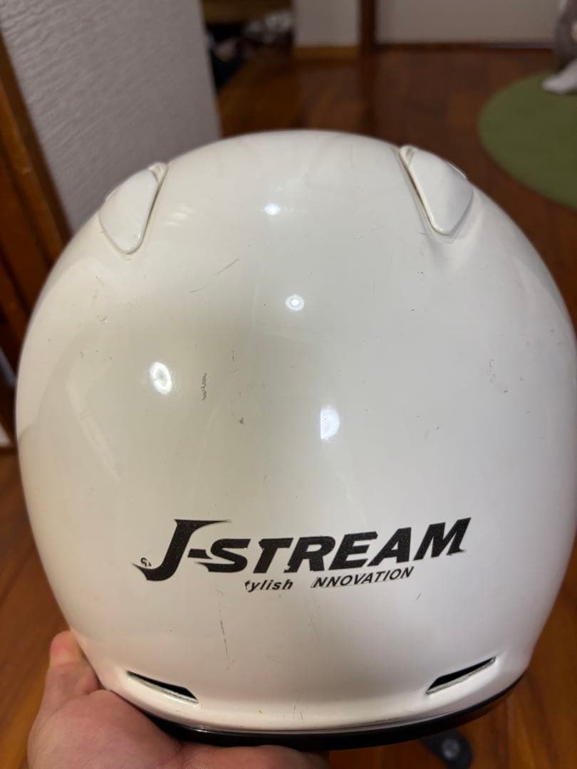 ヘ*取様 SHOEI J-STREAM ジェットヘルメット ホワイト