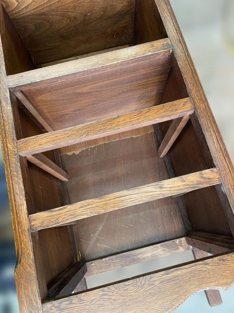 オーク材 3段引き出しナイトスタンド