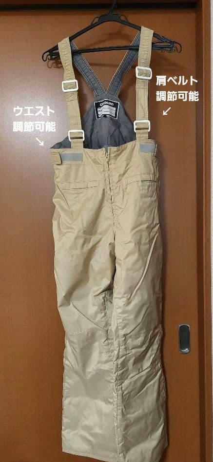 クリーニング済 GOLDWIN スキーウェア 上下セット 160サイズ 女の子