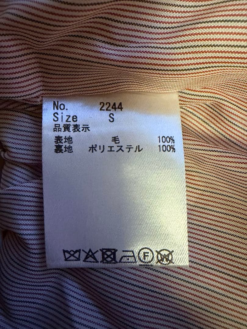 SHISHIKUI シシクイ　ウールジャケット　WOOL JAK 百々千晴