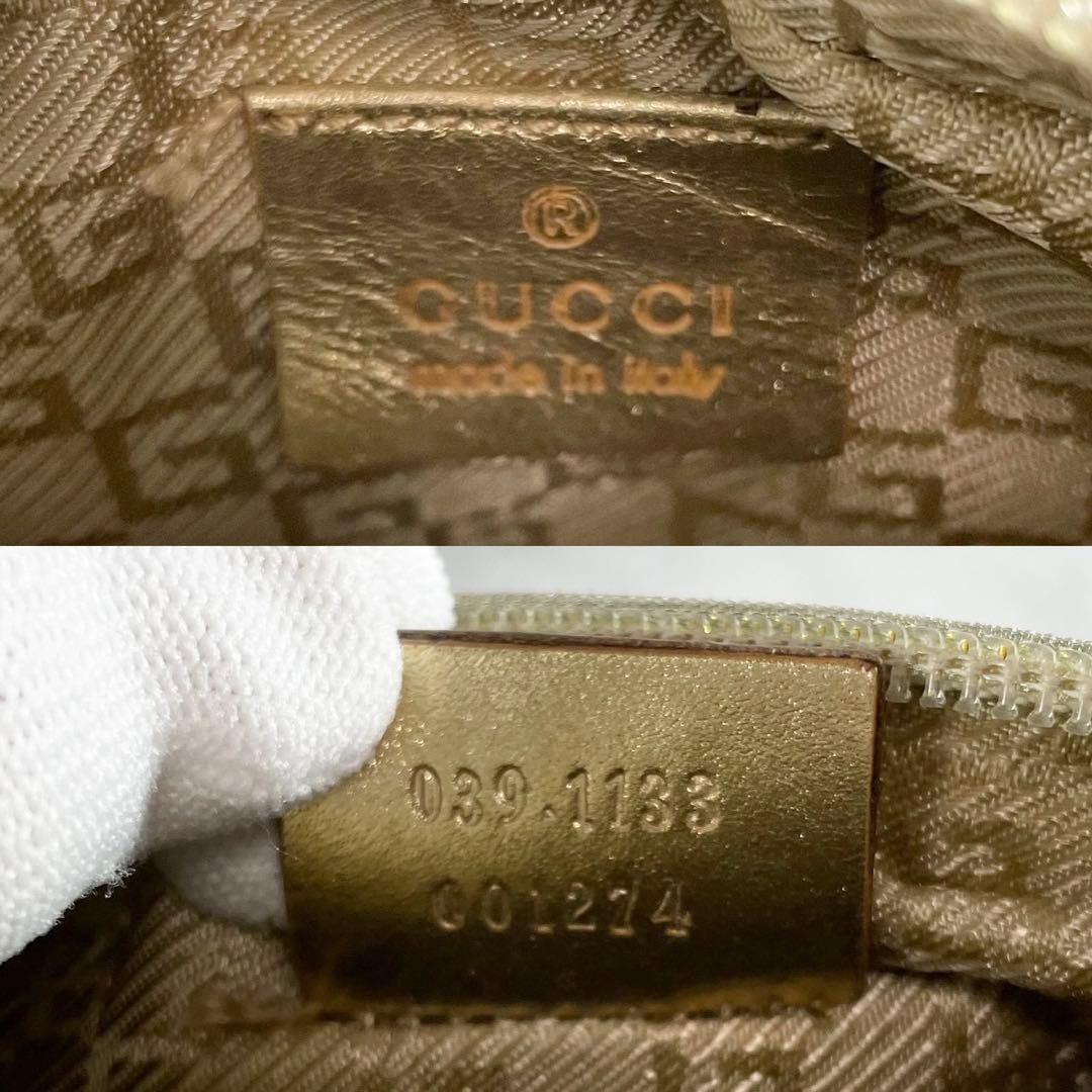 激レア✨ グッチ アクセサリーポーチ キャンバス