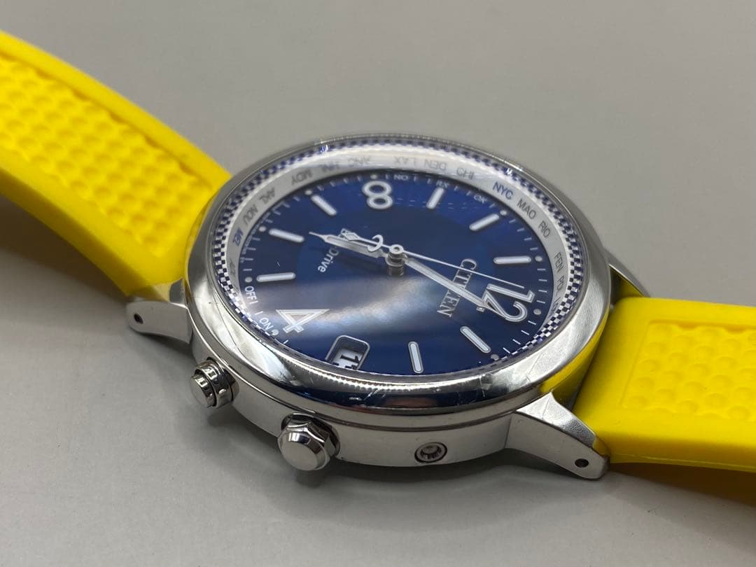 Citizen Eco大坂なおみモデル ネイビー文字盤 世界限定5,000本