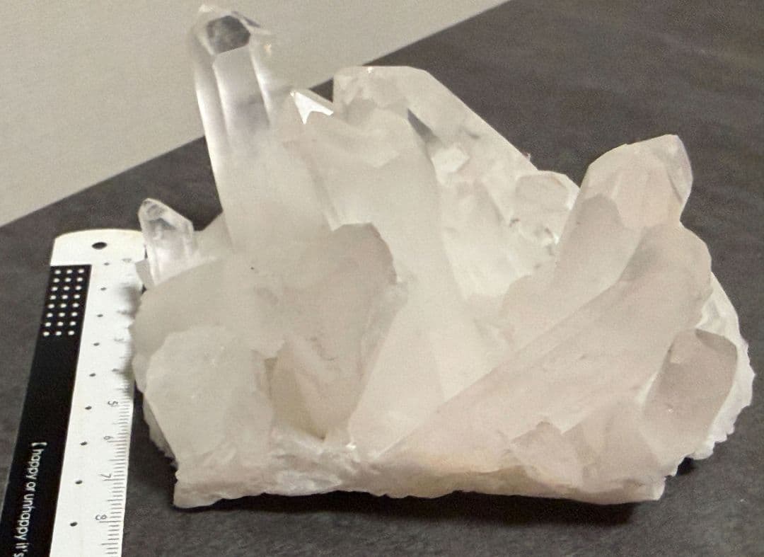 【浄化・純真】ヒマラヤ産 白水晶 クラスター