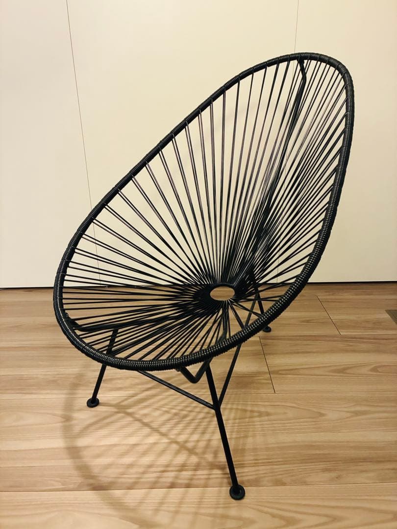 [ sakii ] 美品 メトロクス アカプルコチェア ブラック 正規品