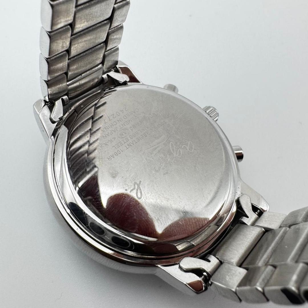 アニエスベー agnes b. 腕時計 クォーツ ネイビー ブルー 文字盤