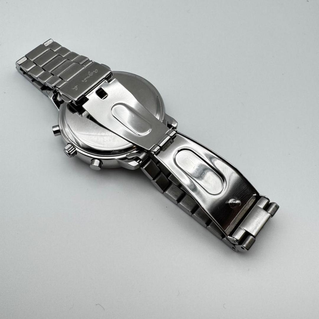 アニエスベー agnes b. 腕時計 クォーツ ネイビー ブルー 文字盤