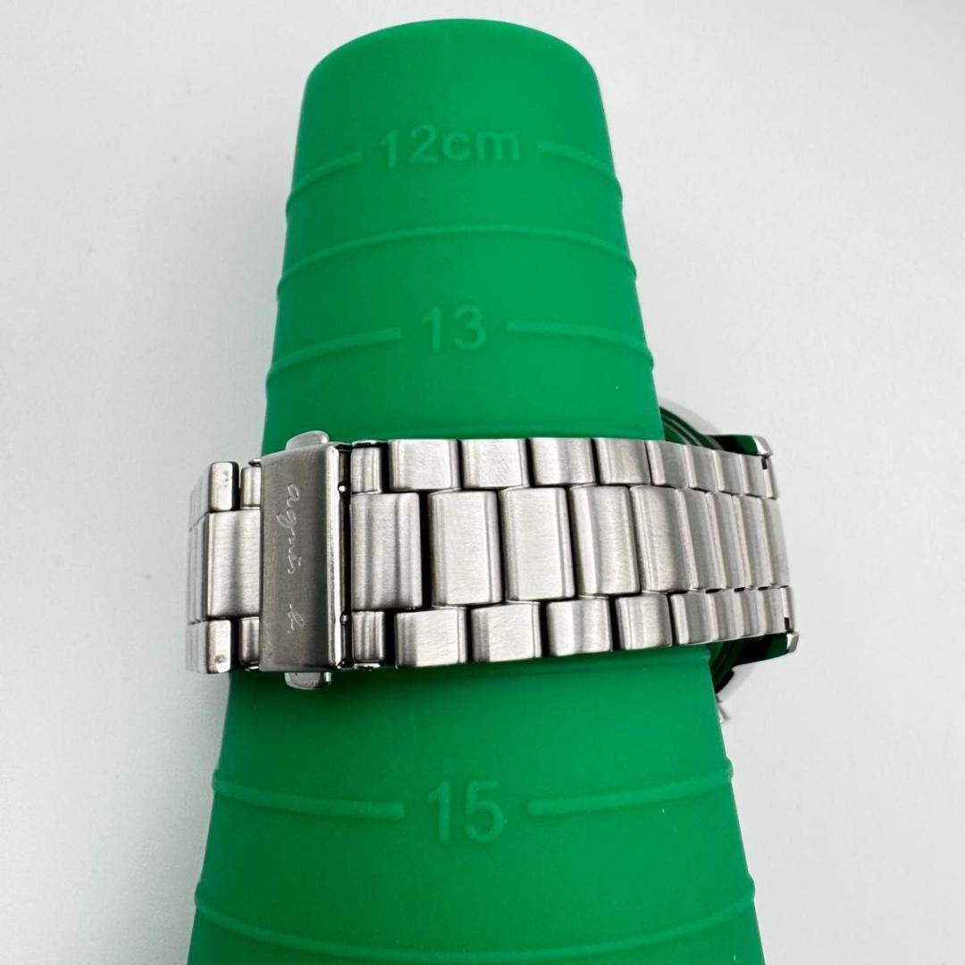 アニエスベー agnes b. 腕時計 クォーツ ネイビー ブルー 文字盤