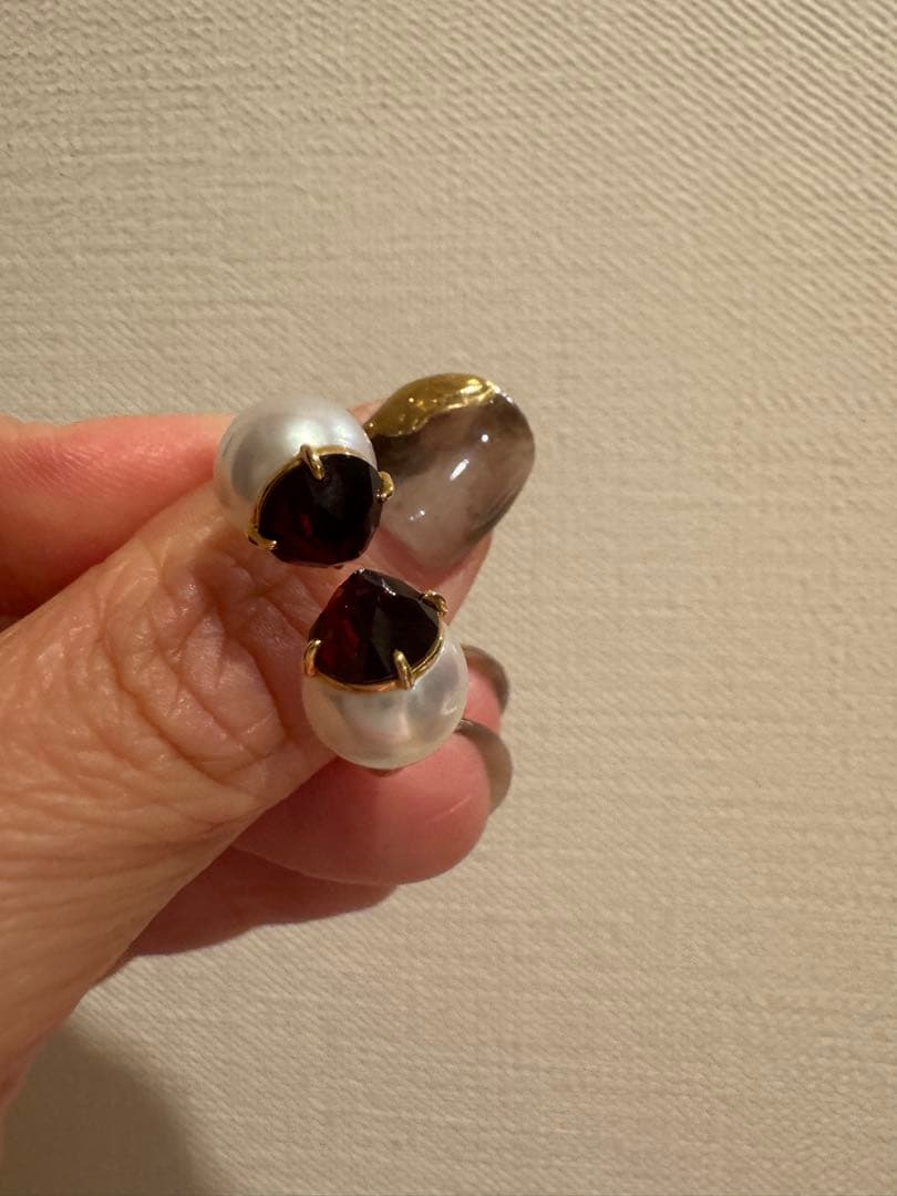 TASAKI リファインド　リベリオン　シグネチャーガーネットリング9号