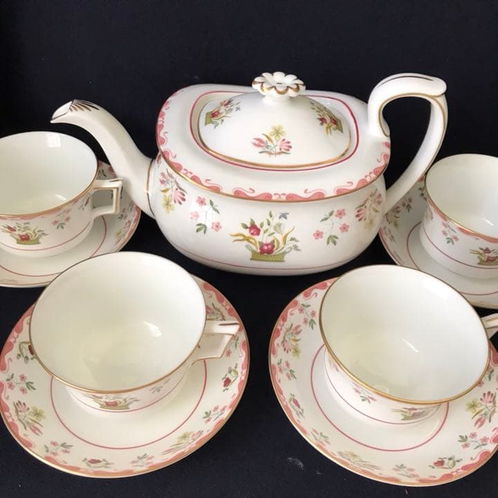 ウェッジウッド ビアンカ ポットセット