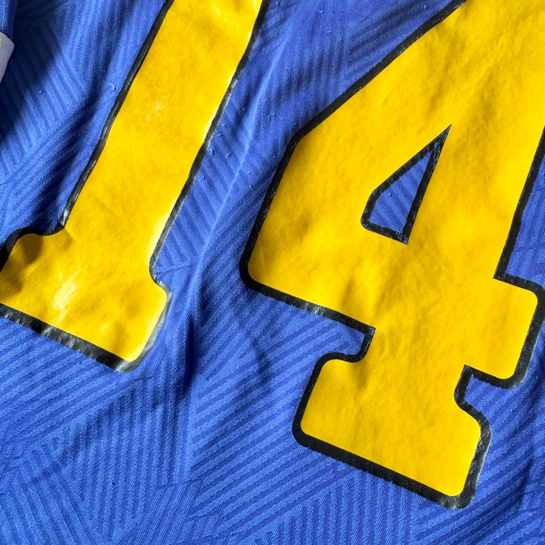 【長袖・選手支給用】大塚製薬（現徳島ヴォルティス）＃１４ ルコック製