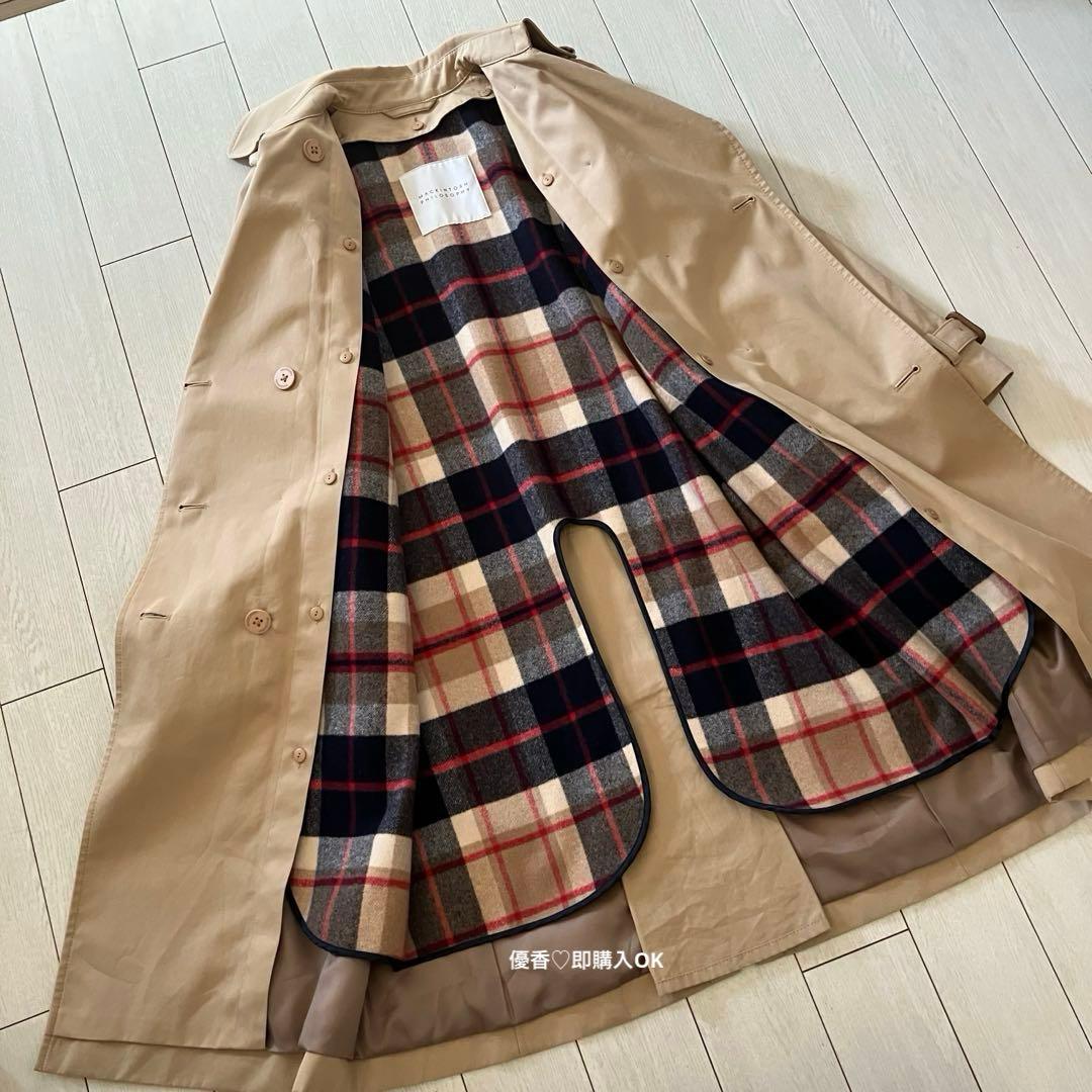 マッキントッシュフィロソフィー ライナー付きトレンチコート